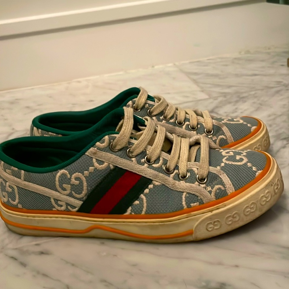 Gucci Tennis 1977 Web sneakers